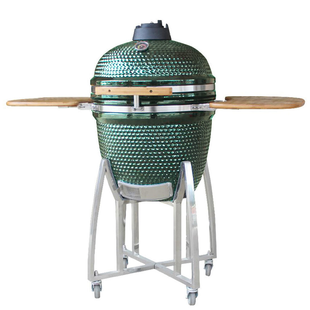 Keraamiline grill Kamado Nordgarden 21" 53 cm, roheline цена и информация | Grillid | hansapost.ee