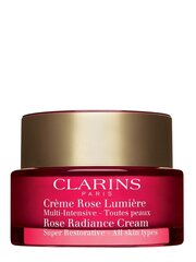 Регенерирующий крем для лица Clarins Rose Radiance, 50 мл цена и информация | Кремы для лица | hansapost.ee