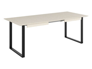 Раскладной стол BRW Vario Fusion 160 NMPK, белый/черный цена и информация | Кухонные и обеденные столы | hansapost.ee