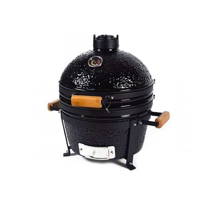 Keraamiline grill Kamado Nordgarden 16" 40 cm, must цена и информация | Grillid | hansapost.ee