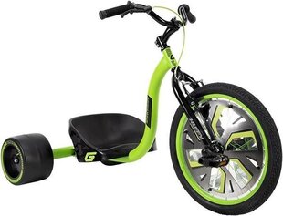 Kolmerattaline ratas Huffy Green Machine Slider, Roheline/Must hind ja info | Kolmerattalised jalgrattad lastele | hansapost.ee