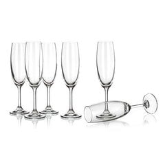 Бокалы для шампанского Banquet Crystal, 210 мл цена и информация | Стаканы, фужеры, кувшины | hansapost.ee