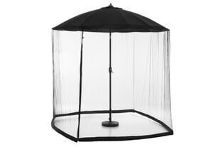 Сетка от насекомых для зонтов от солнца 4living, черная цена и информация | Зонты, маркизы, стойки | hansapost.ee
