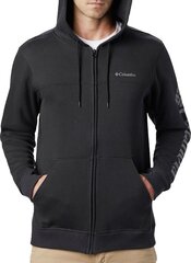 Мужской джемпер Columbia Logo Fleece Full Zip Hoodie цена и информация | Мужские толстовки | hansapost.ee