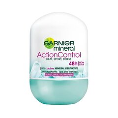 Rulldeodorant Garnier Mineral ActionControl 48H, 50 ml цена и информация | Дезодоранты | hansapost.ee