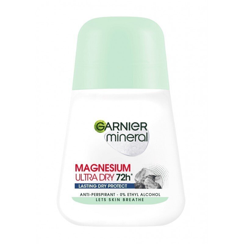 Rulldeodorant Garnier Mineral Magnesium Ultra Dry 72H, 50 ml цена и информация | Deodorandid | hansapost.ee