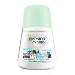 Rulldeodorant Garnier Mineral Invisible Protection 48H, 50 ml цена и информация | Дезодоранты | hansapost.ee