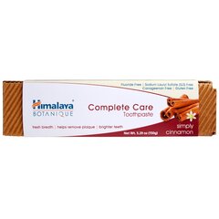 Зубная паста с ароматом корицы Himalaya Botanique Complete Care 150 г цена и информация | Зубные щетки, пасты | hansapost.ee