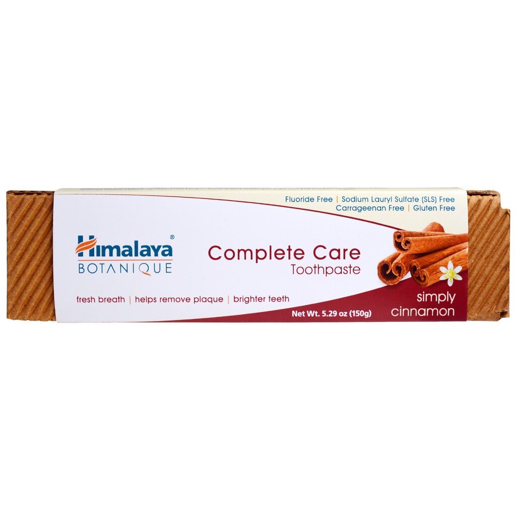 Hambapasta kaneeliga Himalaya Botanique Complete Care 150 g цена и информация | Hambaharjad, hampapastad ja suuloputusvedelikud | hansapost.ee