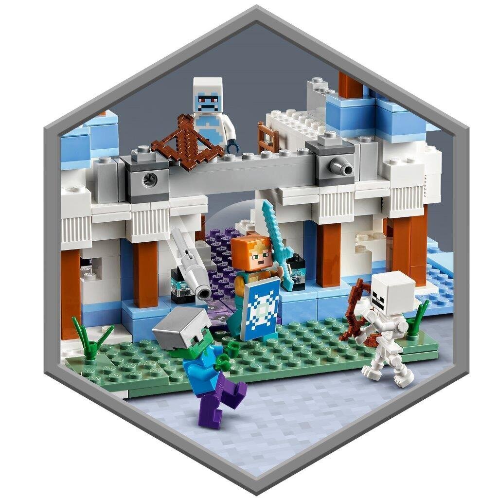 21186 LEGO® Minecraft Jääloss hind ja info | Klotsid ja konstruktorid | hansapost.ee