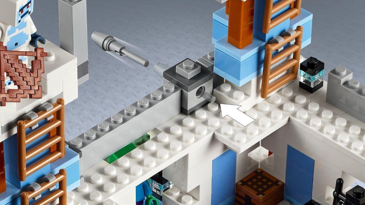 21186 LEGO® Minecraft Jääloss hind ja info | Klotsid ja konstruktorid | hansapost.ee