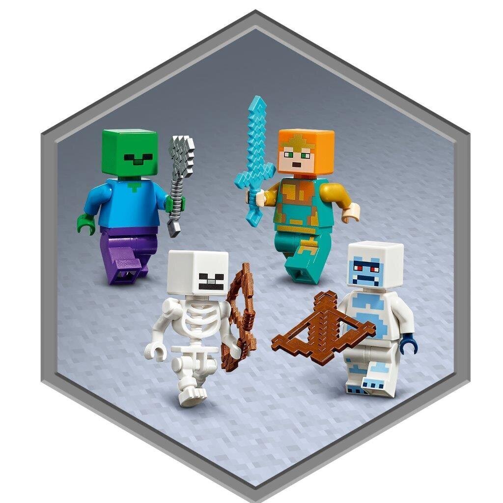 21186 LEGO® Minecraft Jääloss hind ja info | Klotsid ja konstruktorid | hansapost.ee