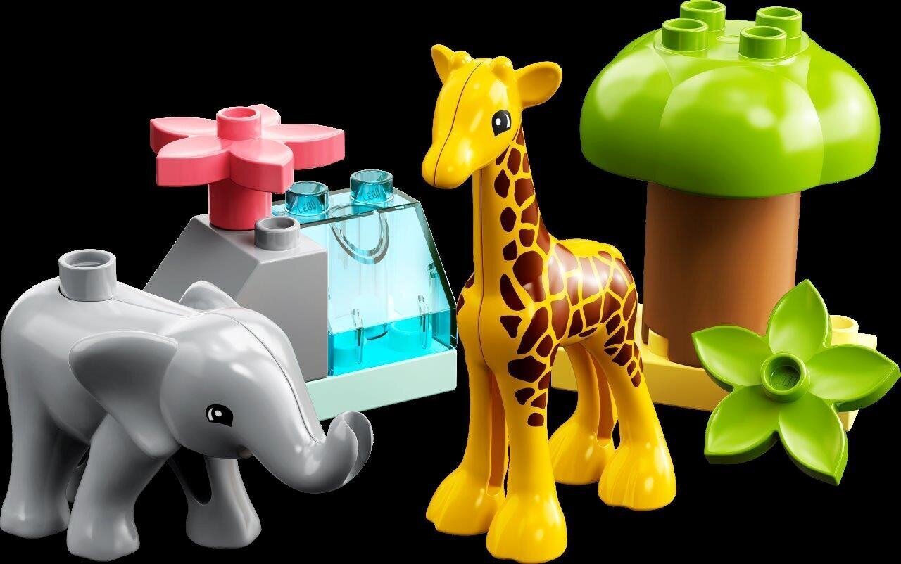 10971 LEGO® DUPLO Metsikud Aafrika loomad цена и информация | Klotsid ja konstruktorid | hansapost.ee