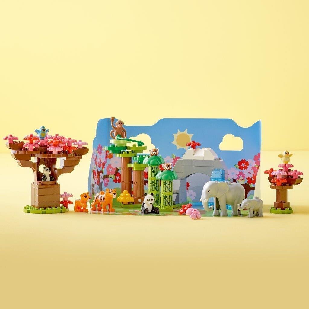 10974 LEGO® DUPLO Metsikud Aasia loomad hind ja info | Klotsid ja konstruktorid | hansapost.ee