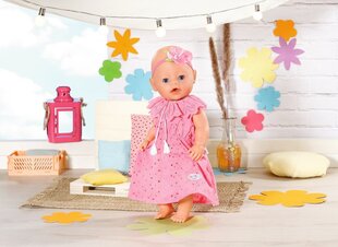 BABY BORN Moekas lilleline kleit, 43 cm цена и информация | Игрушки для девочек | hansapost.ee