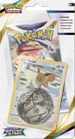 Mäng Pokemon TCG Sword & Shield Brilliant Stars Checklane Blister hind ja info | Lauamängud ja mõistatused perele | hansapost.ee