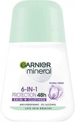 Rulldeodorant Garnier Mineral Protection 6, 50 ml hind ja info | Deodorandid | hansapost.ee