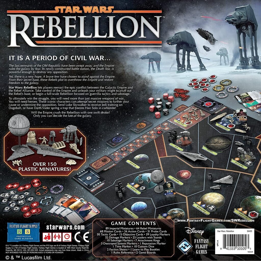 Игра Star Wars: Rebellion цена | hansapost.ee