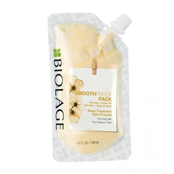 Siluv juuksemask kotis Matrix Biolage Smoothproof Pack Deep Treatment 100 ml hind ja info | Juuksemaskid, õlid ja seerumid | hansapost.ee