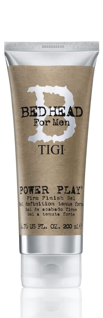 Tugev juuksegeel meestele Tiagi Bed Head B for Men Power Play 200 ml цена и информация | Juuste viimistlusvahendid | hansapost.ee