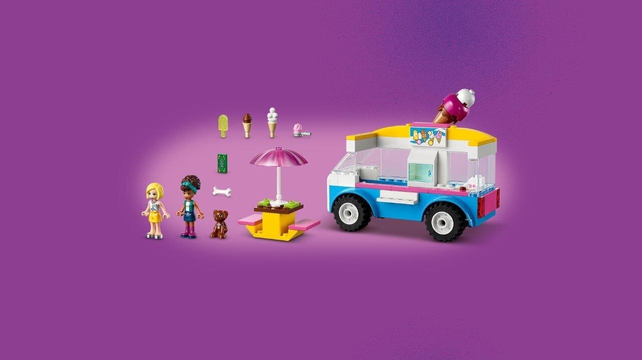 41715 LEGO® Friends Jäätiseauto цена и информация | Klotsid ja konstruktorid | hansapost.ee