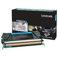 Printeri kassett Lexmark HC (C748H1CG) Return, helesinine hind ja info | Laserprinteri toonerid | hansapost.ee