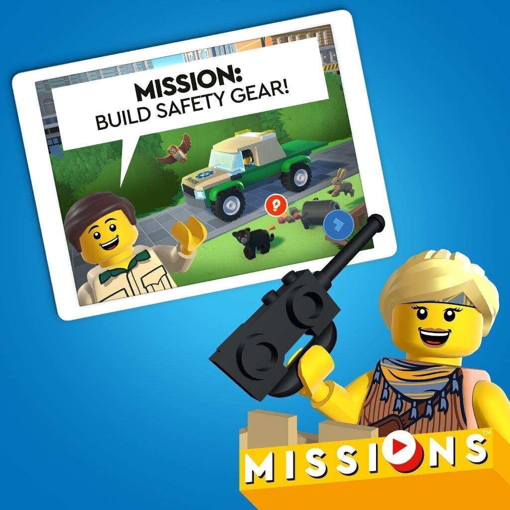 60353 LEGO® City Missions Metsloomade päästemissioonid цена и информация | Klotsid ja konstruktorid | hansapost.ee