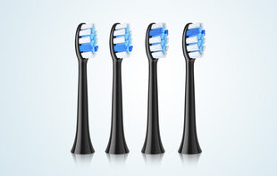 Fairywill P11/P80 toothbrush tips (black) цена и информация | Fairywill Бытовая техника и электроника | hansapost.ee