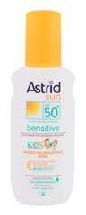 <p>Astrid Sun Kids Sensitive Lotion Spray солнцезащитный крем для детей 150 мл</p>
 цена и информация | Кремы от загара | hansapost.ee