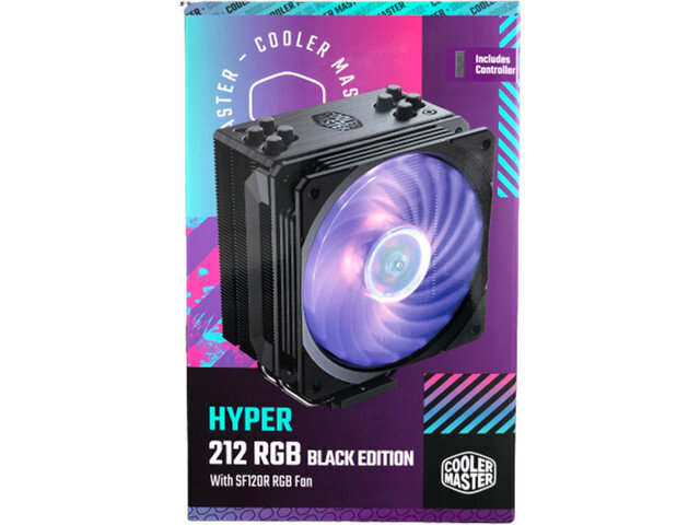 Cooler Master Hyper 212 RGB Black Edition RR-212S-20PC-R2 hind ja info | Protsessori jahutid | hansapost.ee