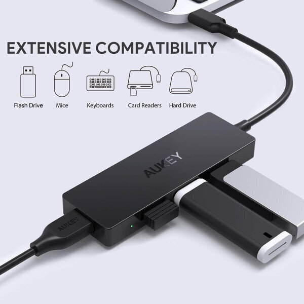 AUKEY CB-C64 цена и информация | USB adapterid ja jagajad | hansapost.ee