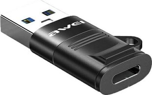 Awei AWEI084BLK hind ja info | USB adapterid ja jagajad | hansapost.ee