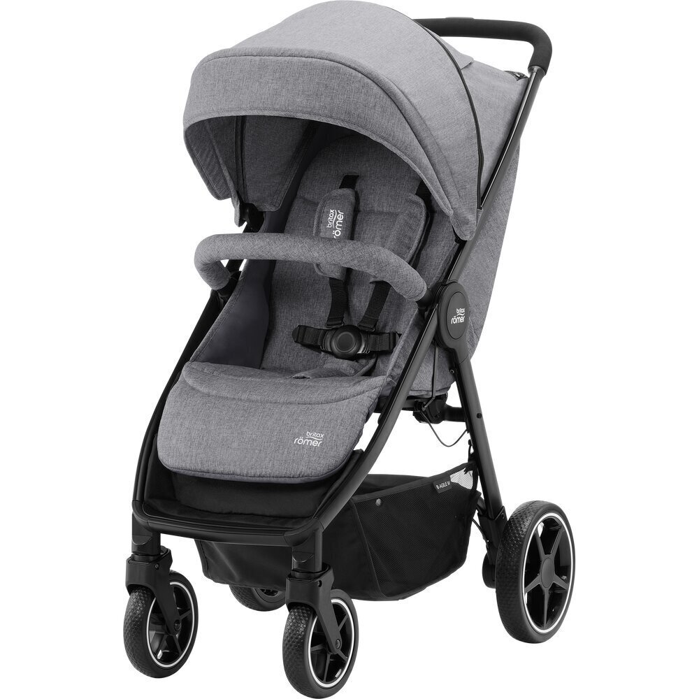 Jalutuskäru Britax B-Agile M, Elephant Grey цена и информация | Vankrid, jalutuskärud | hansapost.ee