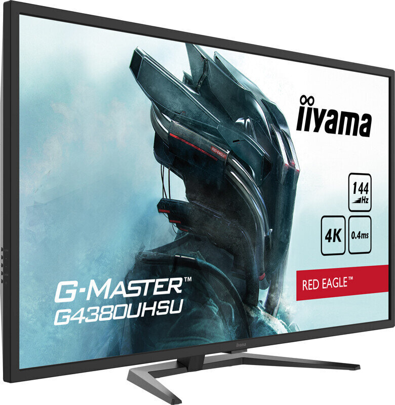 43" 4K UHD mänguri monitor iiyama G-MASTER G4380UHSU-B1 hind ja info | Monitorid | hansapost.ee