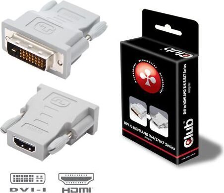 Club 3D CAA-DMD>HFD3 цена и информация | USB adapterid ja jagajad | hansapost.ee