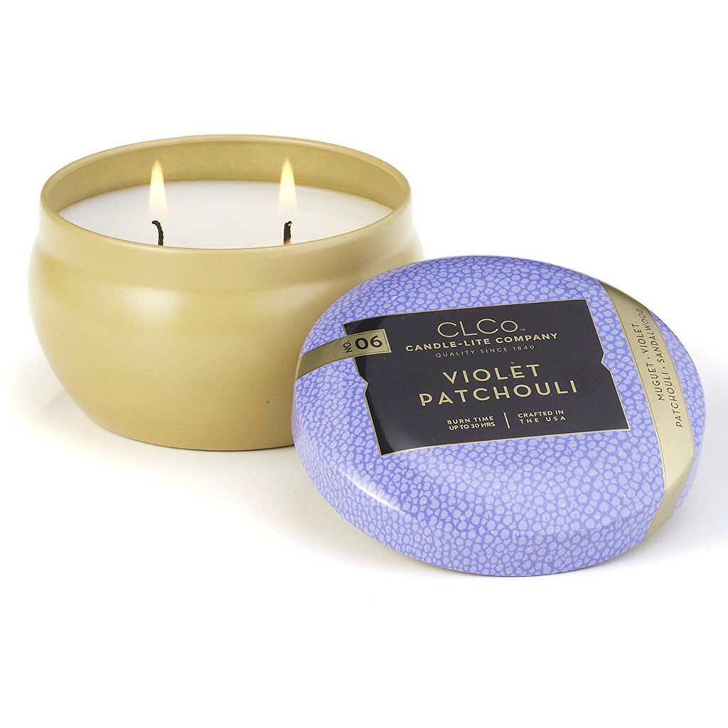 Lõhnaküünal Candle-Lite Violet Patchouli, 177 g цена и информация | Küünlad, küünlajalad | hansapost.ee