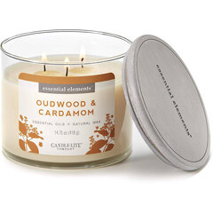 Candle-Lite lõhnaküünal kaanega Oudwood & Cardamom, 418 g hind ja info | Küünlad, küünlajalad | hansapost.ee