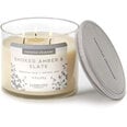 Candle-Lite ароматическая свеча с крышечкой Smoked Amber & Slate, 418 г