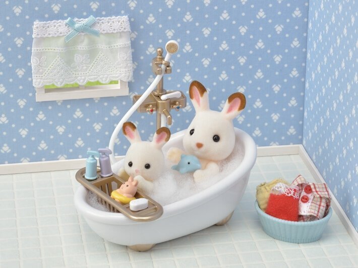 Vannitoamööbel SYLVANIAN FAMILIES hind ja info | Mänguasjad tüdrukutele | hansapost.ee