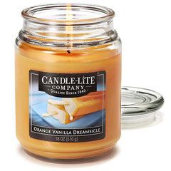Lõhnaküünal kaanega Candle-Lite Orange Vanilla Dreamsicle, 510 g hind ja info | Küünlad, küünlajalad | hansapost.ee