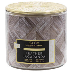 Lõhnaküünal kaanega Candle-Lite Leather Jacaranda, 396 g hind ja info | Küünlad, küünlajalad | hansapost.ee