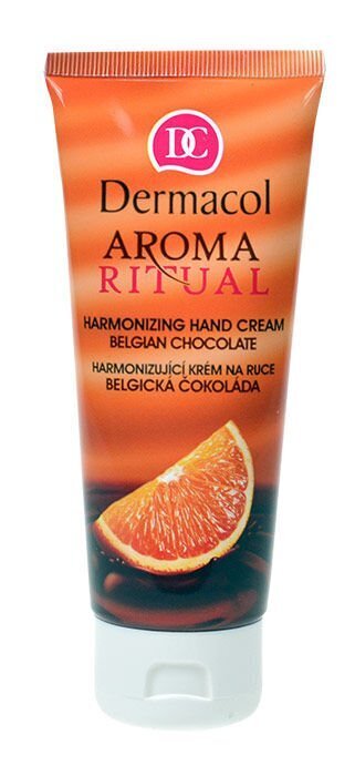 Dermacol Aroma Ritual Belgian Chocolate kätekreem 100 ml цена и информация | Kehakreemid, kehaõlid ja losjoonid | hansapost.ee