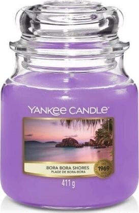 Lõhnaküünal Yankee Candle Bora Bora Shores 49 g цена и информация | Küünlad, küünlajalad | hansapost.ee