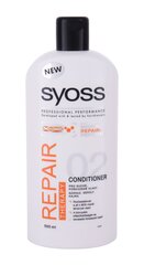 Taastav juuksepalsam Syoss Repair Therapy 500 ml hind ja info | Palsamid | hansapost.ee