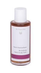 Освежающий тоник для кожи головы и волос Dr. Hauschka Revitalizing Hair & Scalp Tonic 100 мл цена и информация | Маски, масла, сыворотки | hansapost.ee