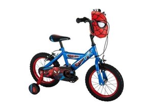 Laste jalgratas Huffy Spider-Man 14" Bike, sinine / punane hind ja info | Jalgrattad | hansapost.ee
