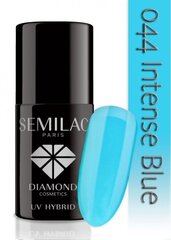 Kauapüsiv hübriidküünelakk Semilac, 044 Intense Blue, 7ml цена и информация | Лаки для ногтей, укрепители для ногтей | hansapost.ee