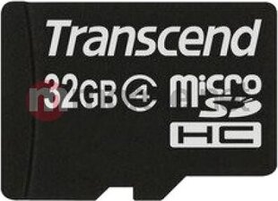 microSDHC mälukaart 32GB Transcend : TS32GUSDC4 цена и информация | Карты памяти для телефонов | hansapost.ee