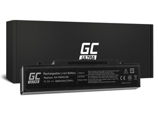 Green Cell ULTRA Laptop Battery AA-PB9NC6B AA-PB9NS6B for Samsung RV511 R519 R522 R530 R540 R580 R620 R719 R780 6800mAh цена и информация | Аккумуляторы для ноутбуков	 | hansapost.ee