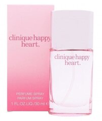 Naiste parfüüm Happy Heart Clinique EDP: Maht - 30 ml hind ja info | Parfüümid naistele | hansapost.ee